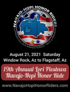 Navajo Hopi Honor Riders, honor riders, Native American veterans, gold star families 