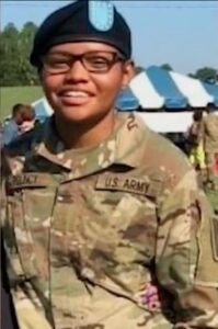 US Army PVT Marriah Alice Shirley Pouncy