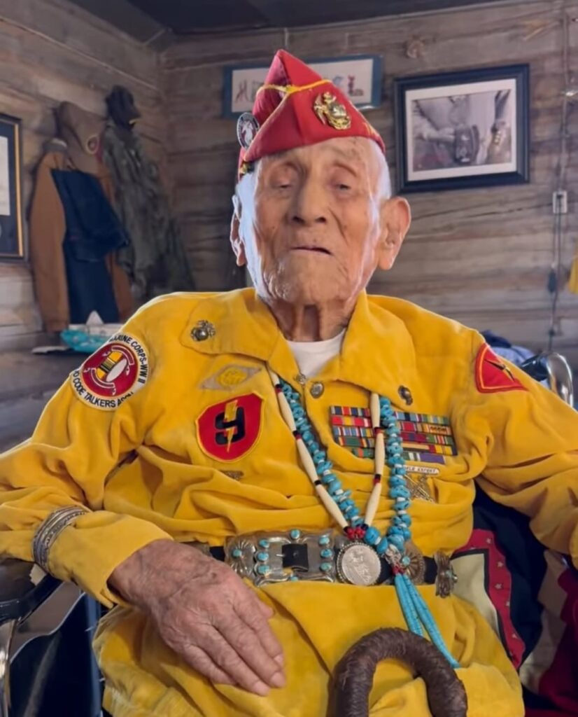 Navajo Code Talker John Kinsel Sr.